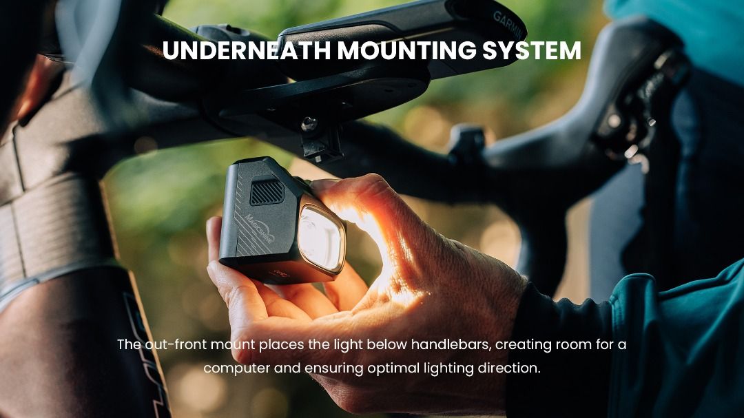 Magicshine EVO 1100 Underneath Mounted Bike Light With Cut-Off Line Design