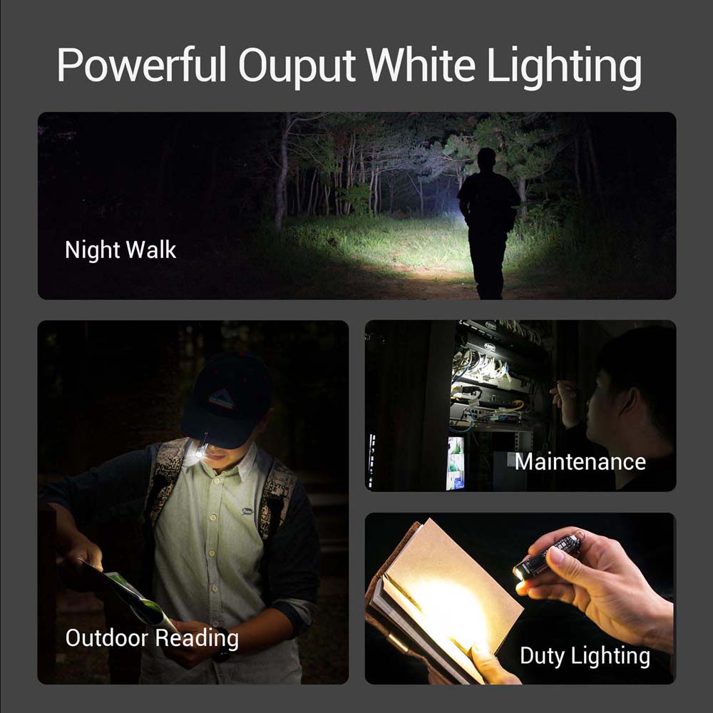 (4-In-1) Nextorch K40 Multi Light Sources Keychain Light