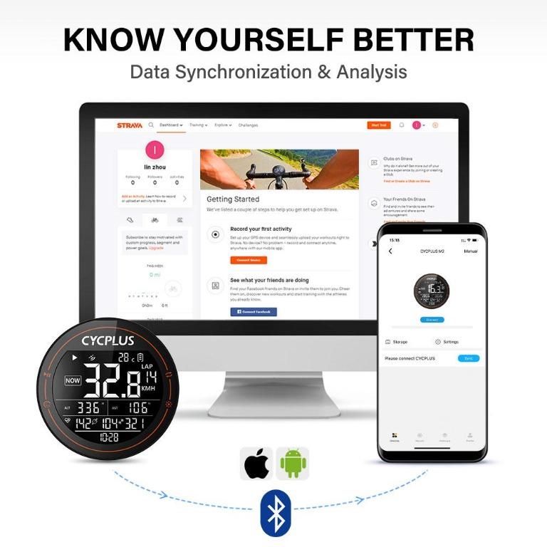 Cycplus M2 Bike GPS Computer