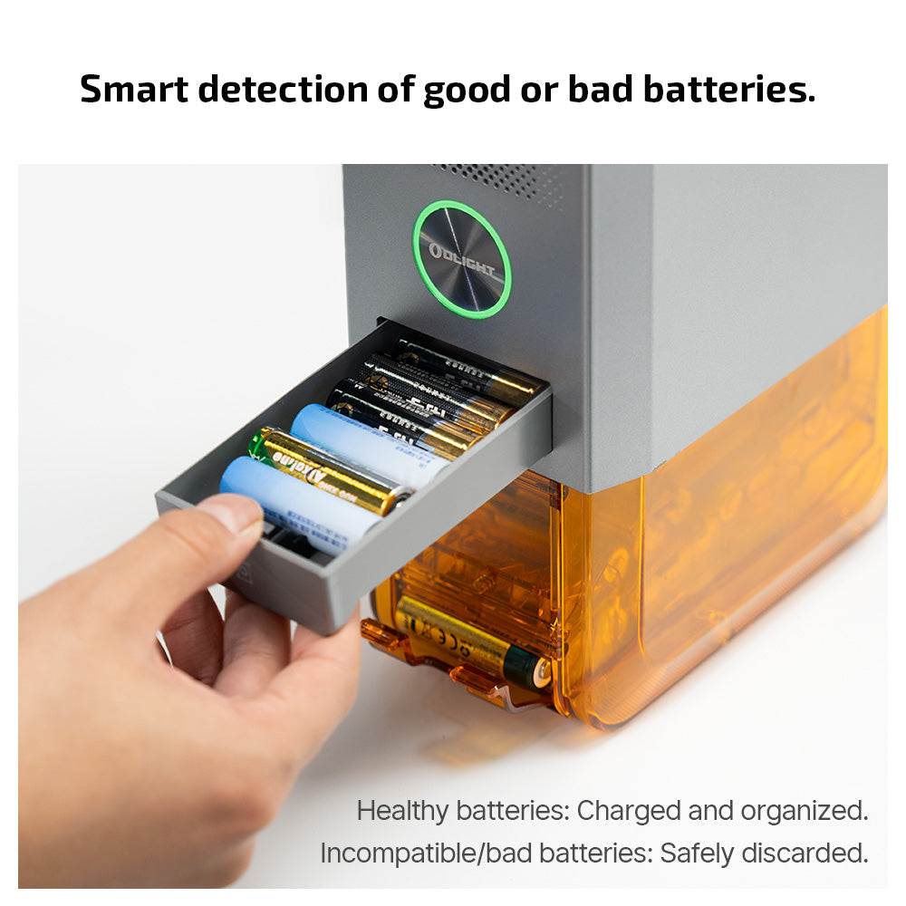 [3-in-1] Olight Ostation X AA / AAA Battery Charger