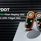 Loop Gear Loopdot Pixel Display EDC Fidget Flashlight