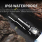 Wuben L1 Dual Beam Flashlight with 180° Rotatable Head