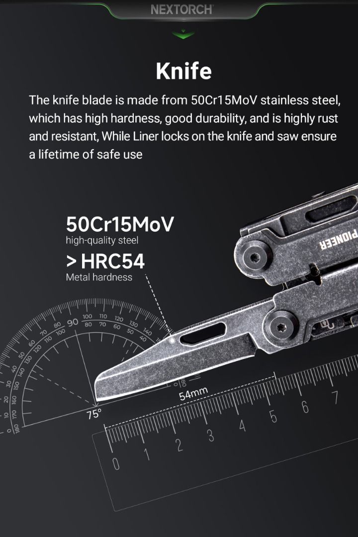 Nextorch Pioneer (MT20) Heavy Duty Multi-Tool