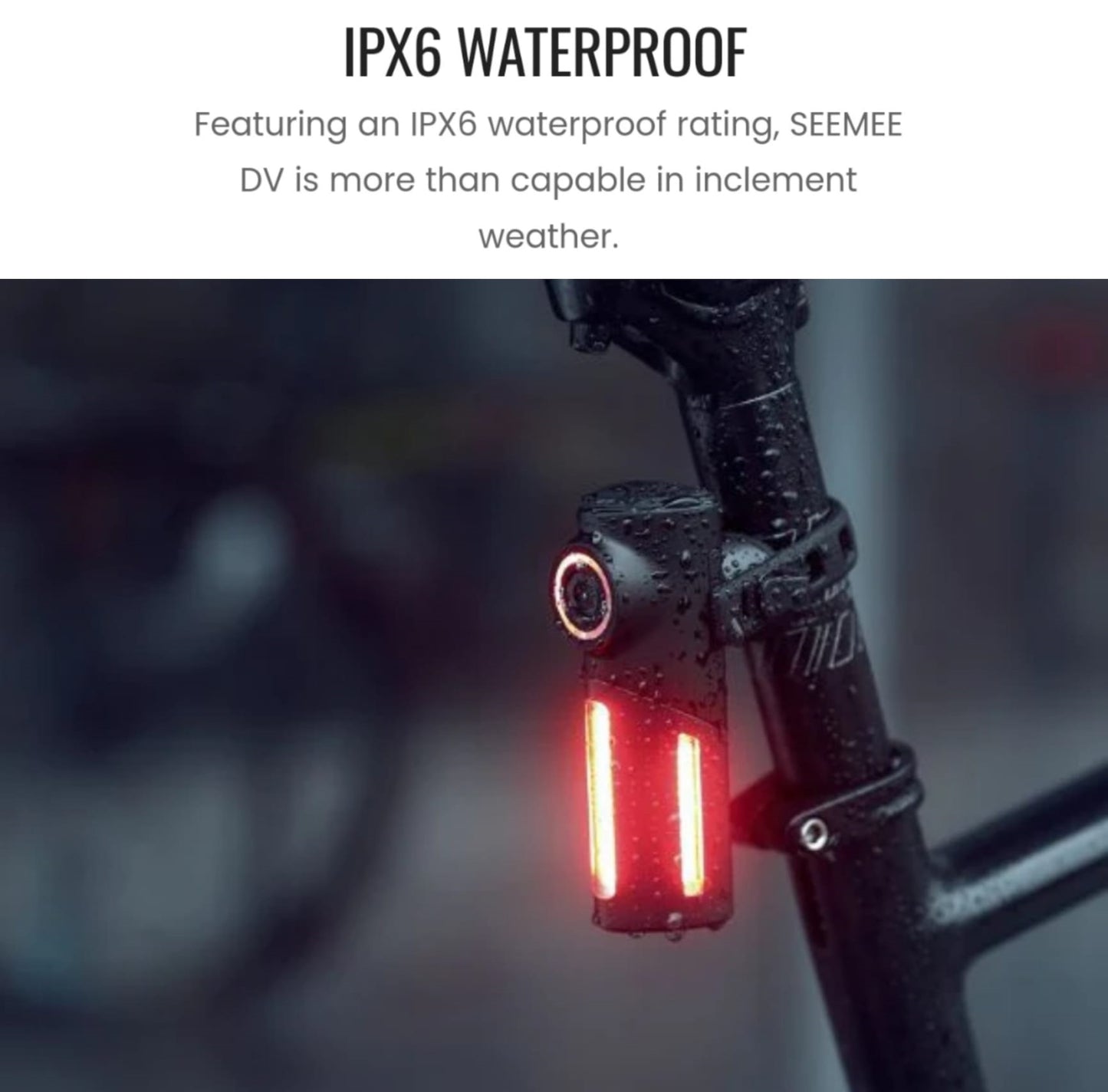 Magicshine Seemee DV Bike Taillight with Camera Recorder Feature