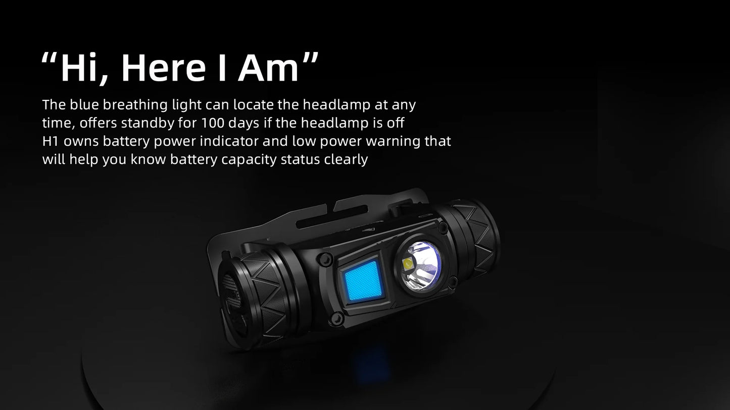 WUBEN H1 Tri-Color Headlamp