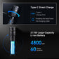 Nextorch P84 [3000 Lumens] LED Flashlight With Red & Blue Auxiliary Lights