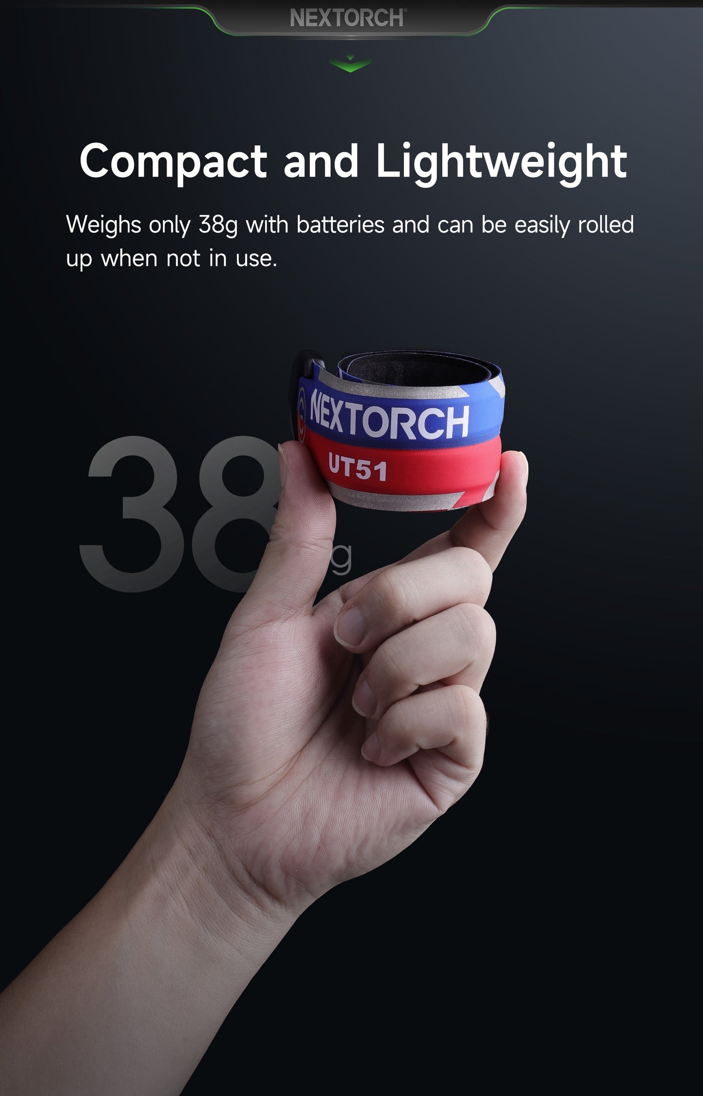 Nextorch UT51 / UT51L Red-Blue Warning Bracelet