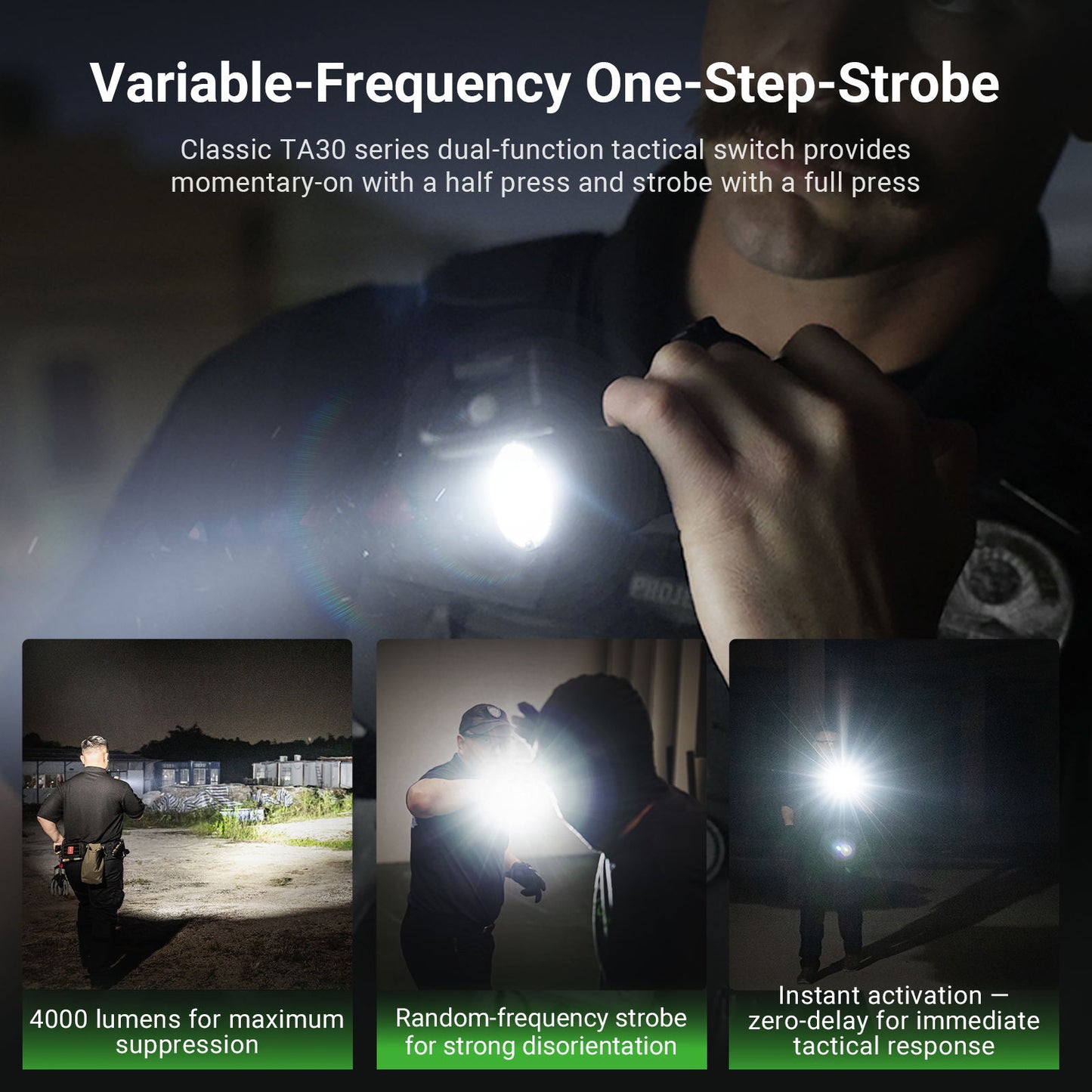 Nextorch TA30D Max [4,000 Lumens] Tactical Flashlight