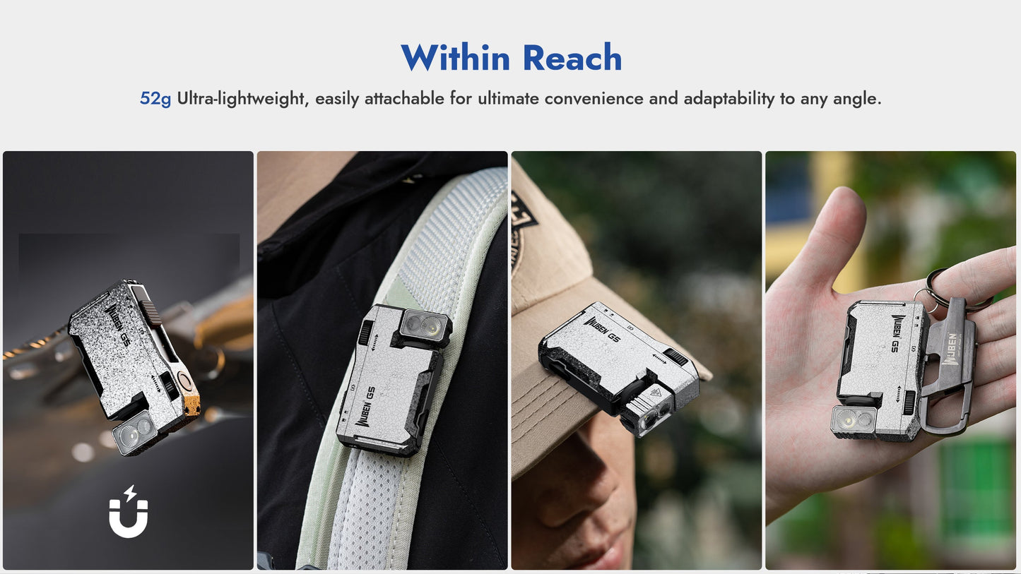 [Limited Edition] Wuben G5 Ice Crack EDC Flashlight