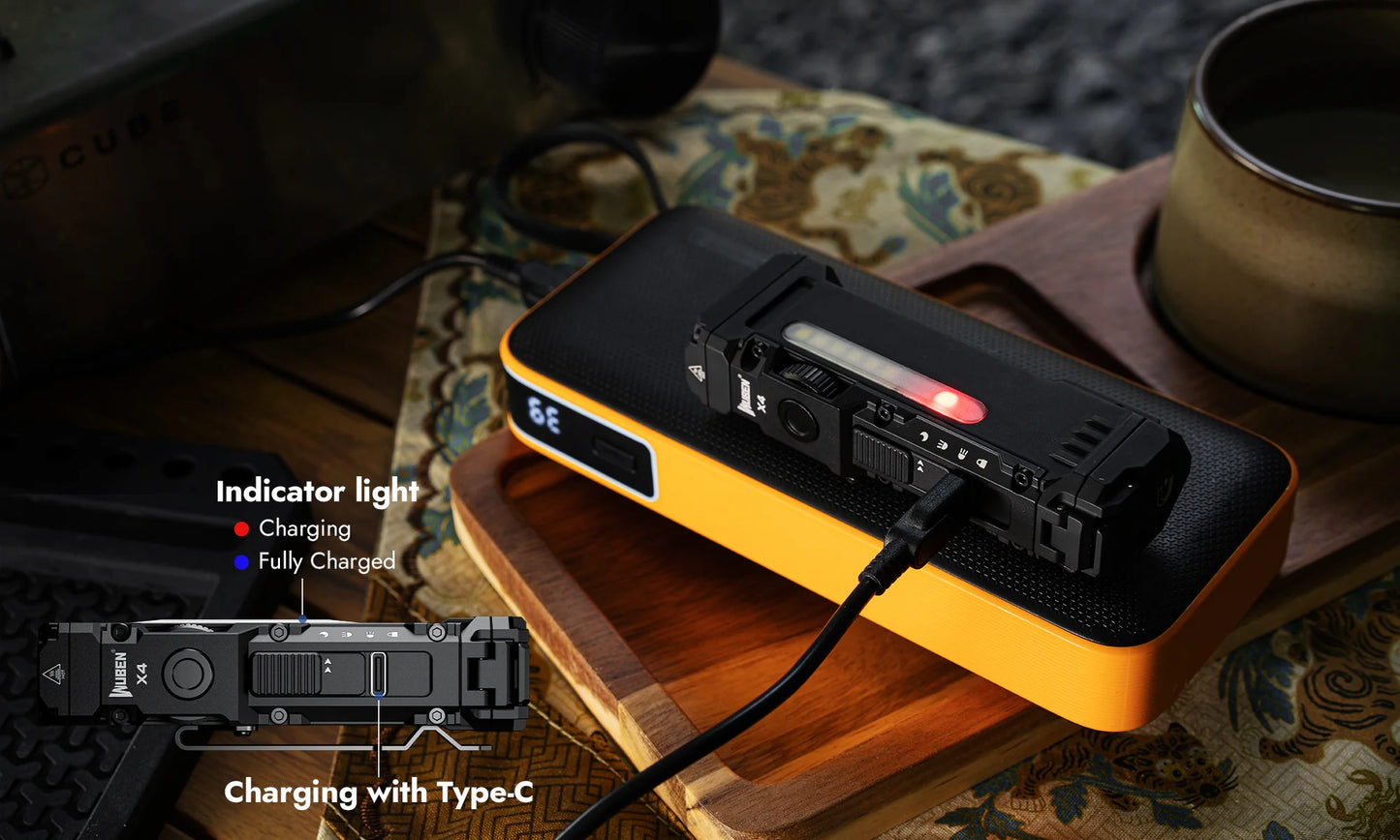 Wuben X4 Elite EDC Flashlight