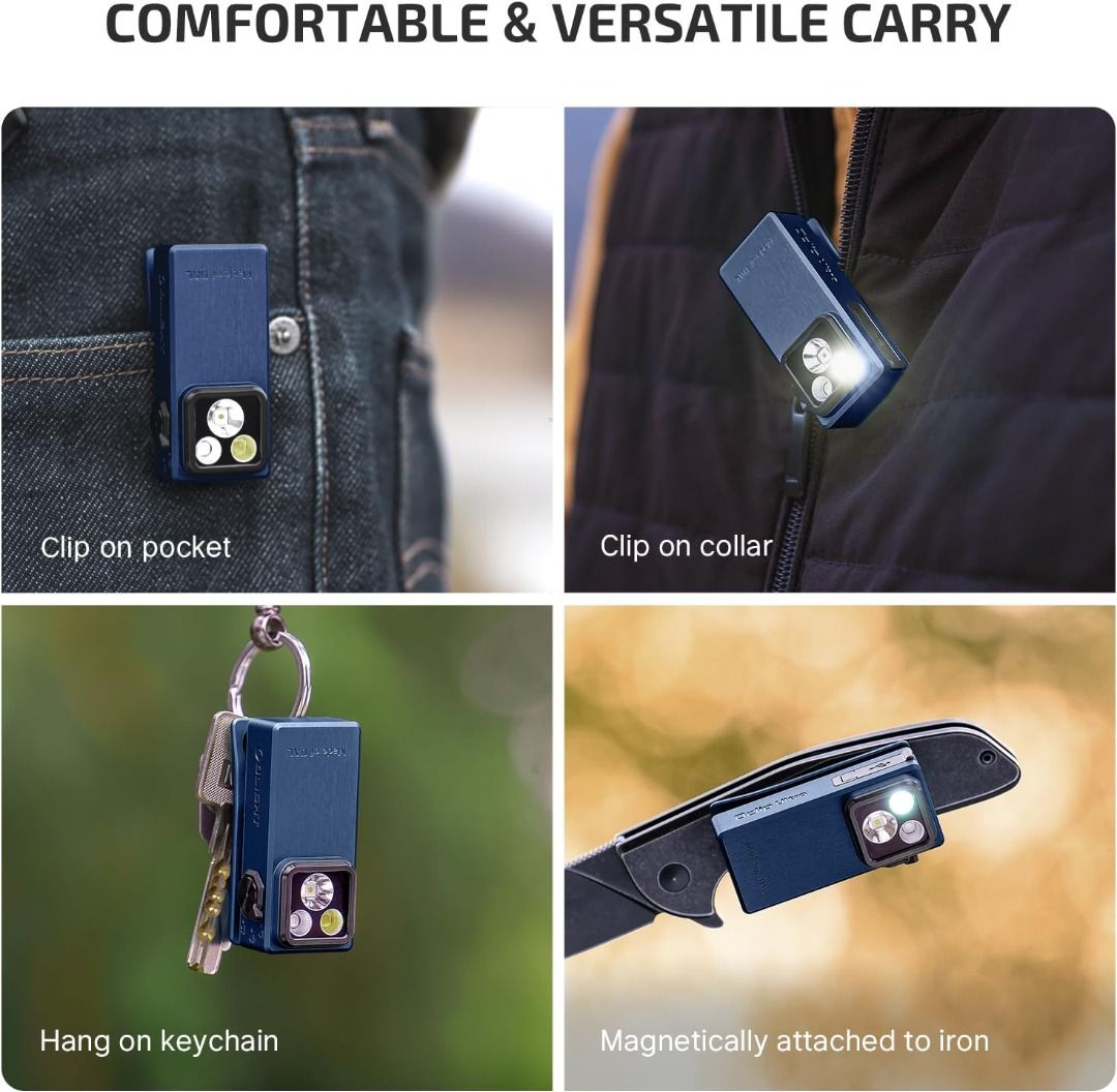 Olight Oclip Ultra Clip-On EDC Flashlight