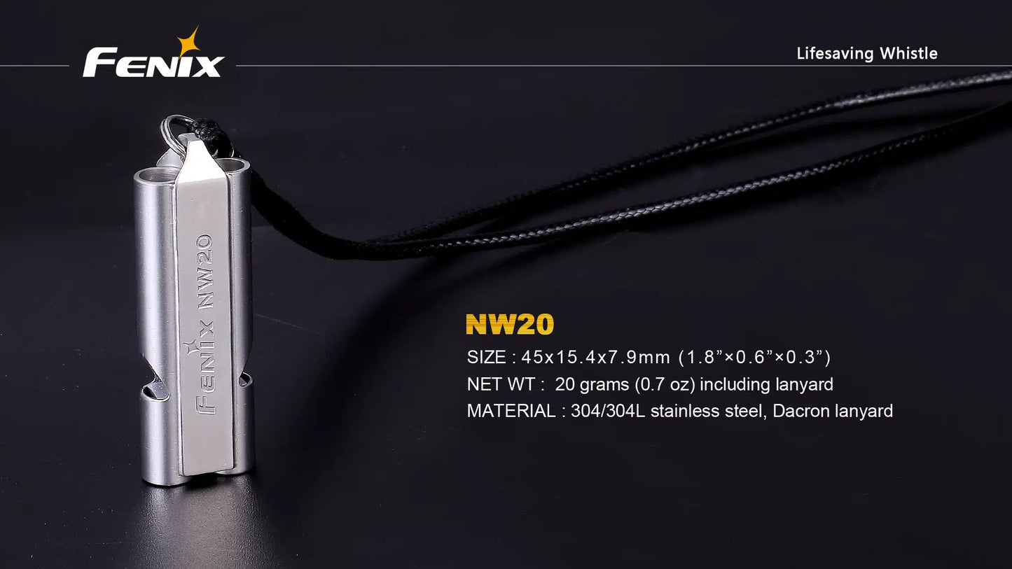 Fenix NW20 120 dB High Output Whistle