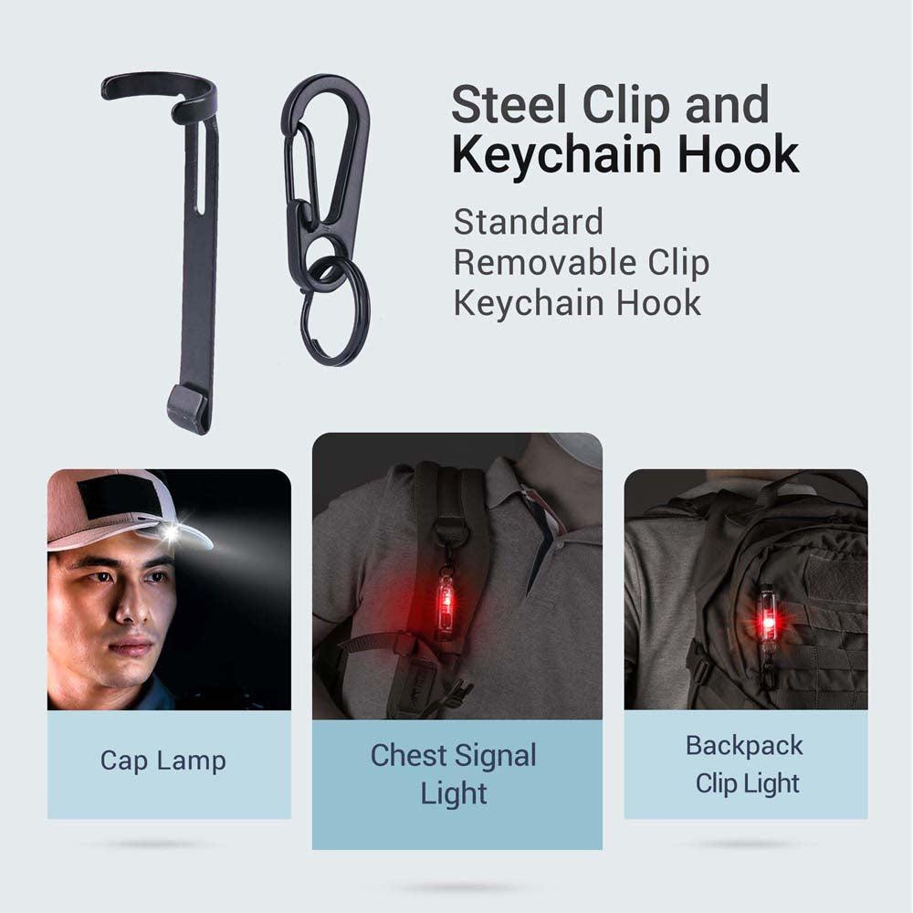 (4-In-1) Nextorch K40 Multi Light Sources Keychain Light