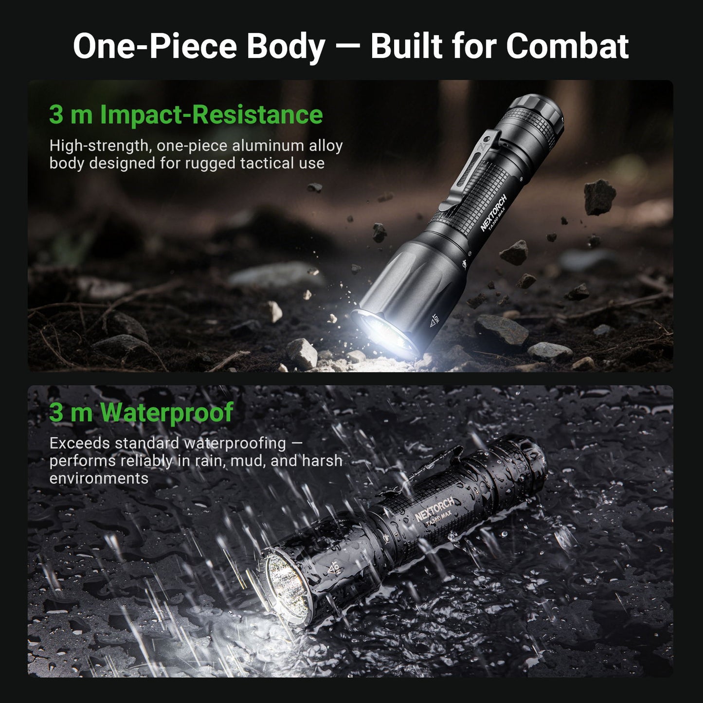 Nextorch TA30D Max [4,000 Lumens] Tactical Flashlight