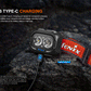 Fenix HL18R-T V2 Triple Light Sources Lightweight Headlamp with Whistle