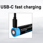 Vapcell P1422A 1.5V AA Battery With USB-C Charging Port