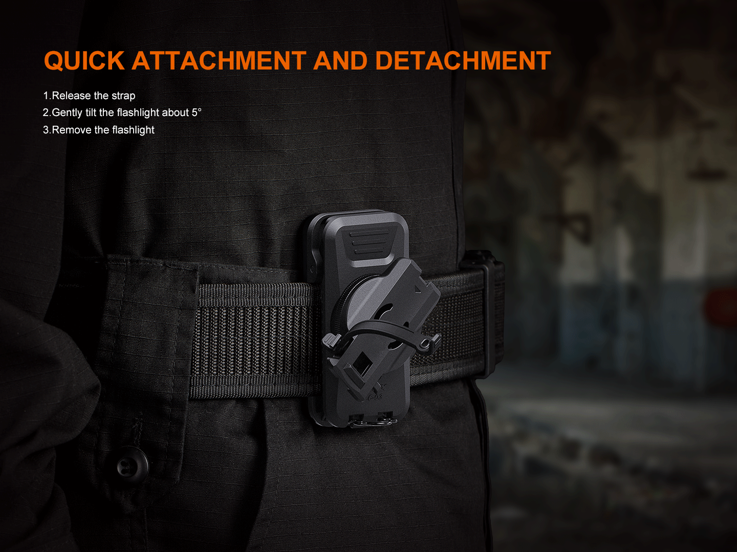 Fenix ALC-03 Quick Release Holster For Flashlight