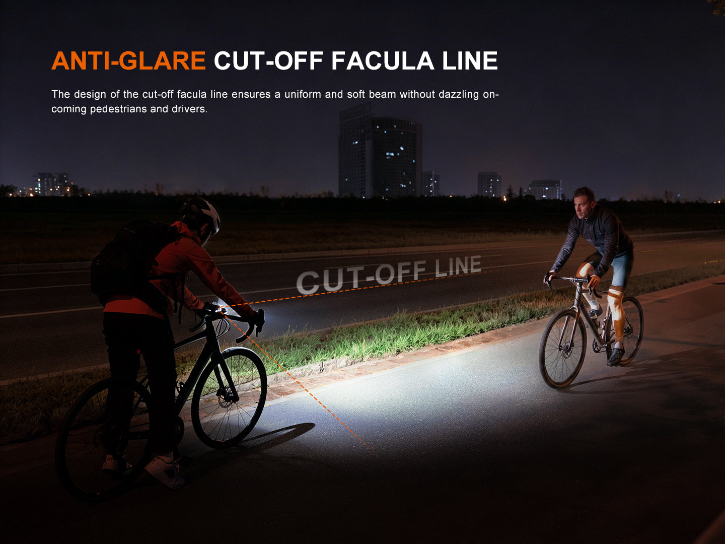 Fenix BC28R Smart Sync Bike Light Combo [2,500 Lumens]