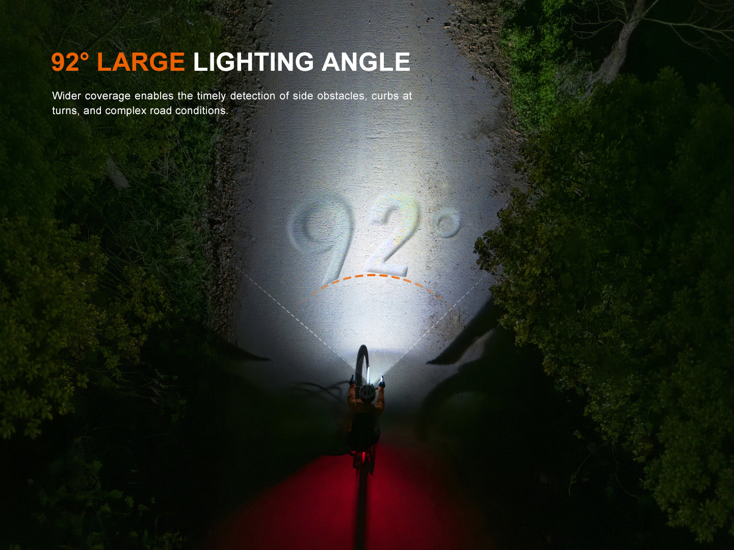 Fenix BC28R Smart Sync Bike Light Combo [2,500 Lumens]
