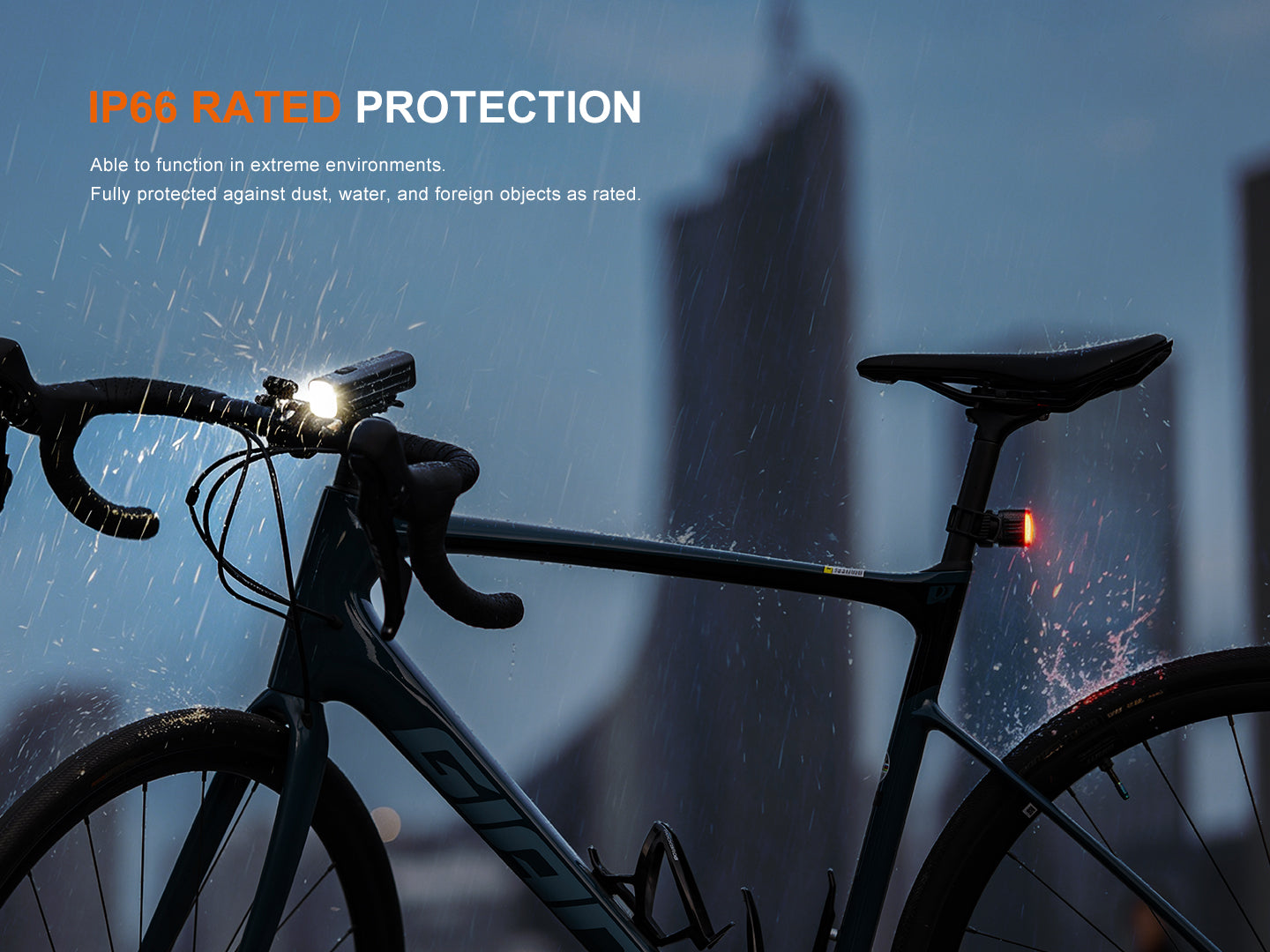 Fenix BC28R Smart Sync Bike Light Combo [2,500 Lumens]