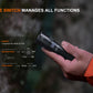 Fenix C5 V2 Heavy Duty Compact Rechargeable Flashlight