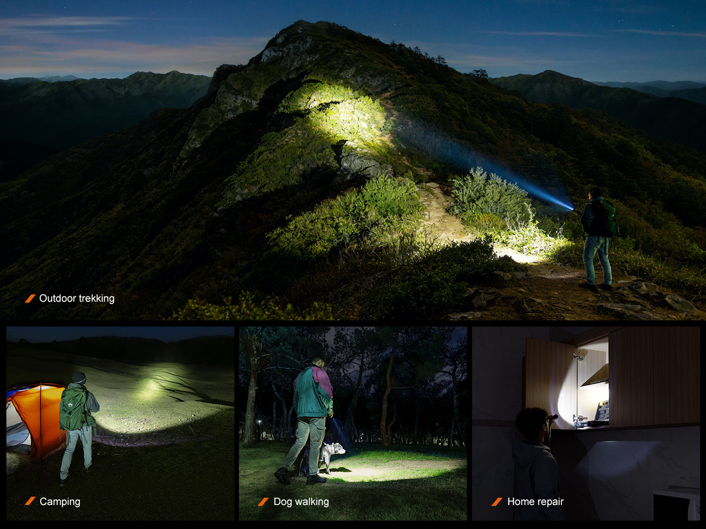 Fenix C5 V2 Heavy Duty Compact Rechargeable Flashlight