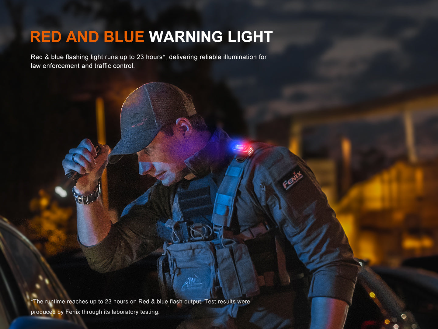 Fenix E04R 360° Rotatable Clip-On EDC Flashlight With Blinker Feature