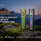 Fenix E08R UE Slim Multi-Light Sources EDC Flashlight