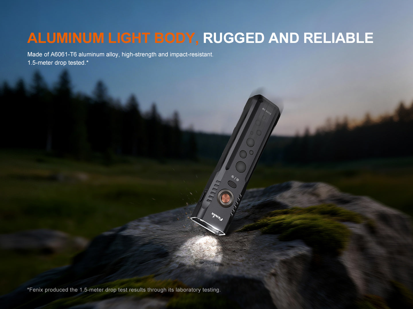 Fenix E08R UE Slim Multi-Light Sources EDC Flashlight