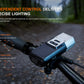 Fenix BC45R High Output Bike Front Light with OLED Screen & Wireless Remote [3,300 Lumens]