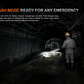Fenix C5 Pro Heavy Duty Compact Long Throw Rechargeable Flashlight