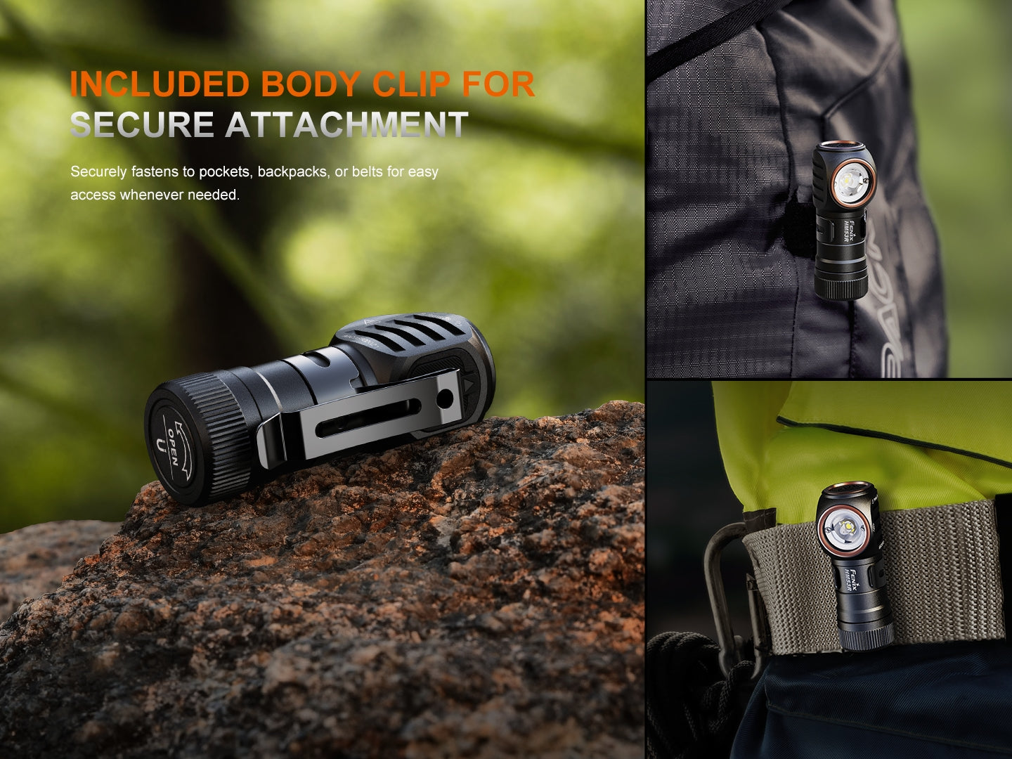 Fenix HM53R Headlamp Cum Right Angle Flashlight