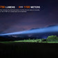 Fenix HT18R V2 Long Range Flashlight [3,700 Lumens I 1,100 Meters Throw]