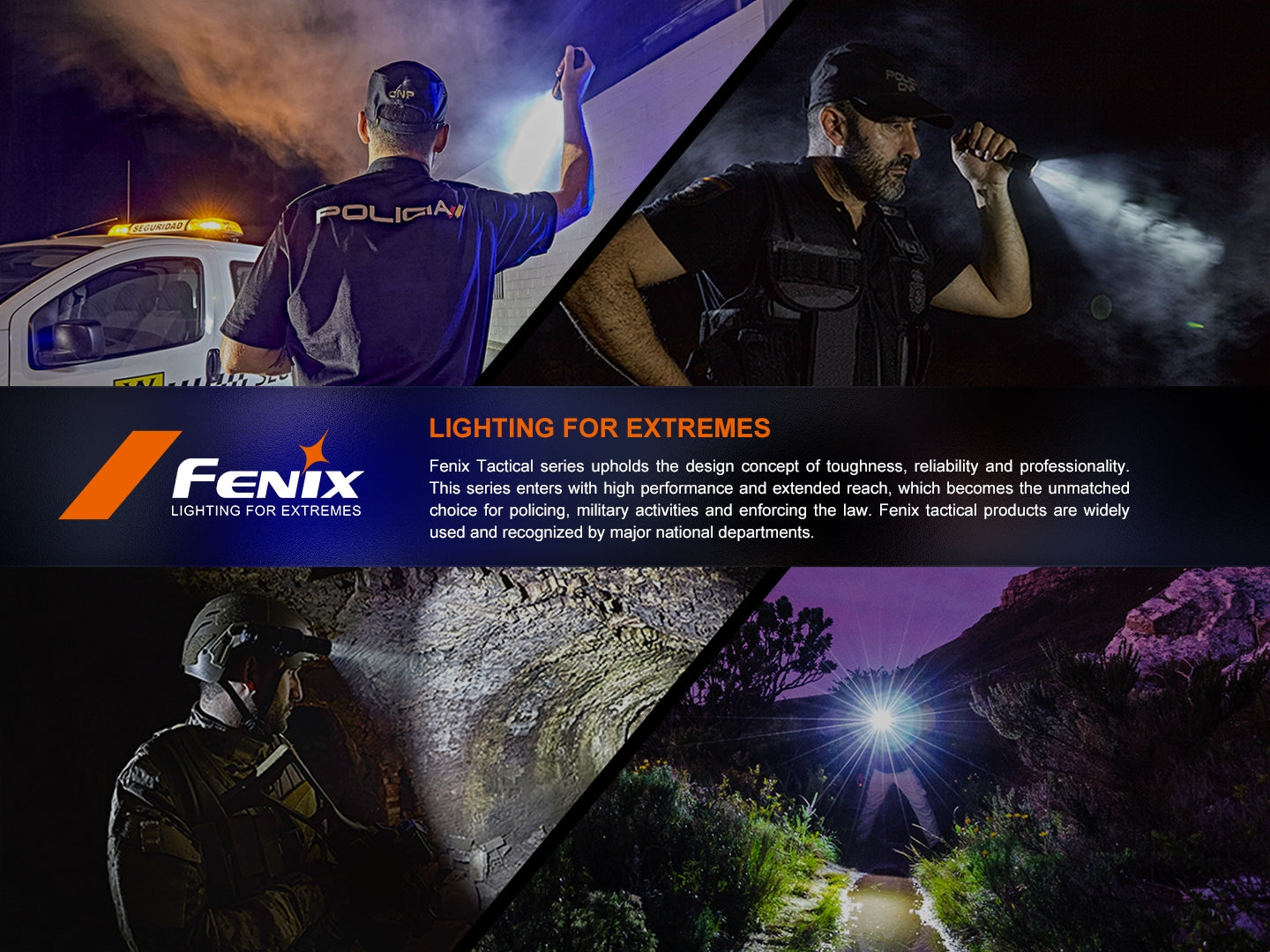 Fenix TK25R Tactical Flashlight With Multi-Color Side Light [3600 Lumens I 350 Meters]