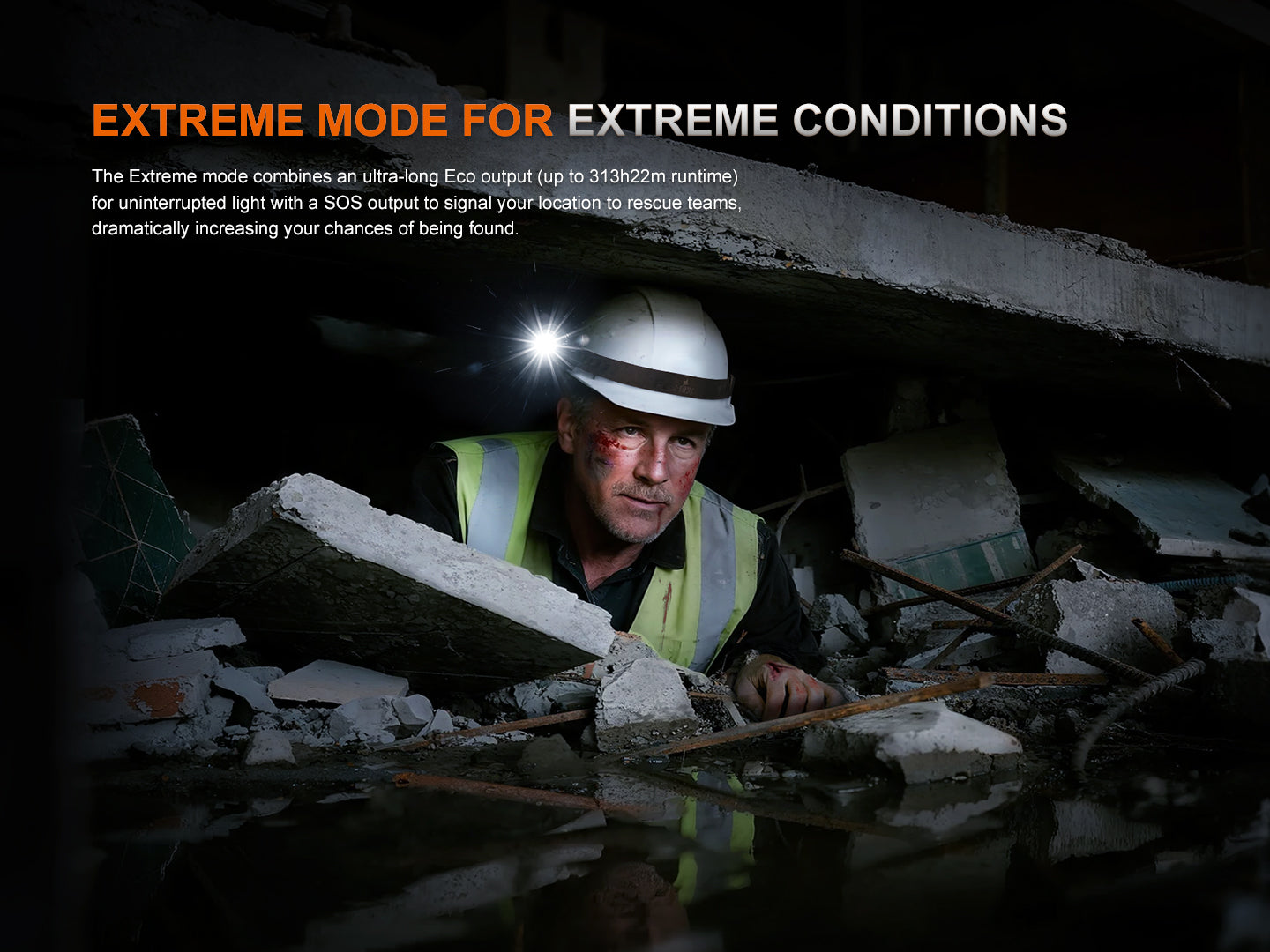 Fenix WF30RE Intrinsically Safe Rechargeable Flashlight