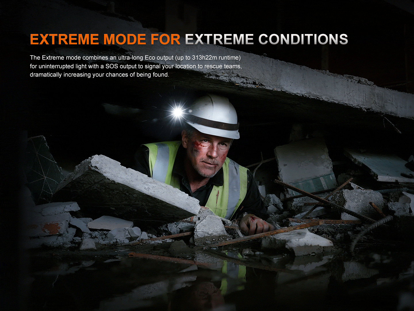 Fenix WF30RE Intrinsically Safe Rechargeable Flashlight