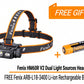 Fenix HM60R V2 Dual Light Sources with Spot & Flood Beam