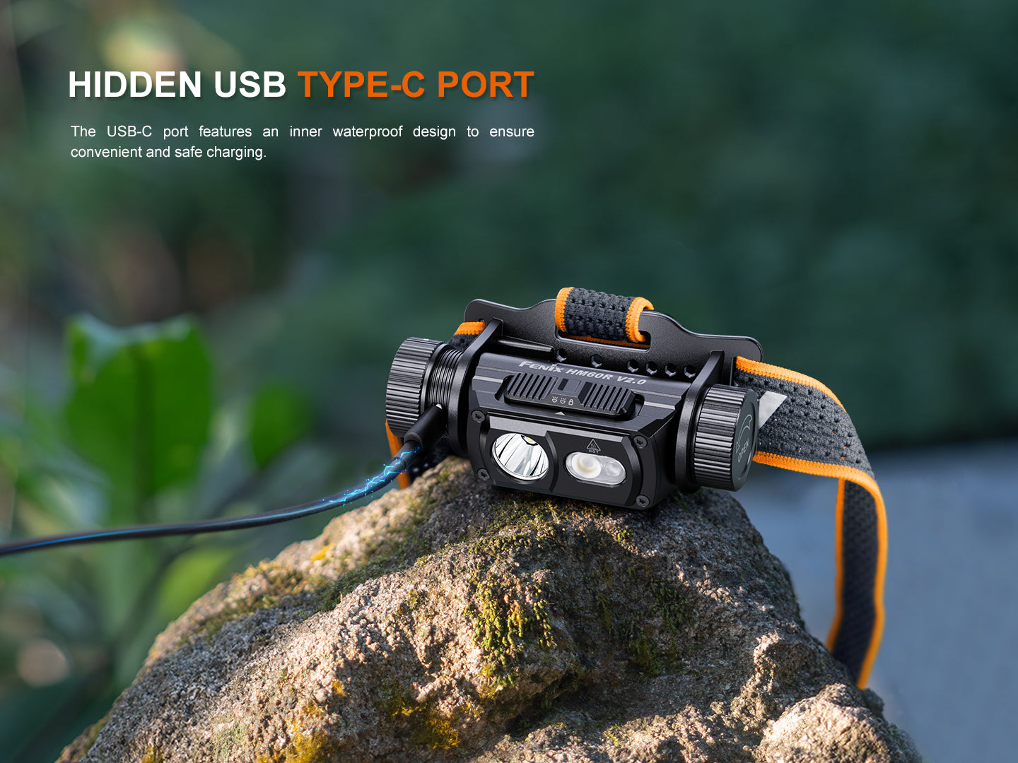 Fenix HM60R V2 Dual Light Sources with Spot & Flood Beam