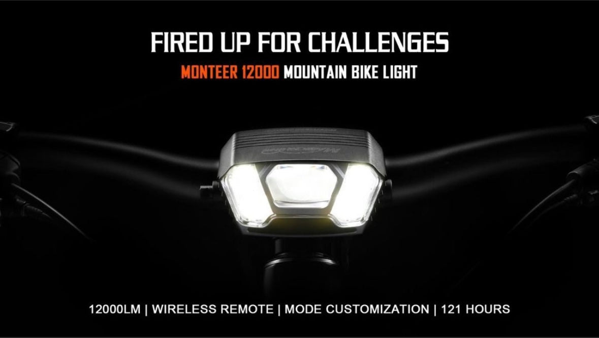 Magicshine Monteer 12000S Bike Front Light [12,000 Lumens]