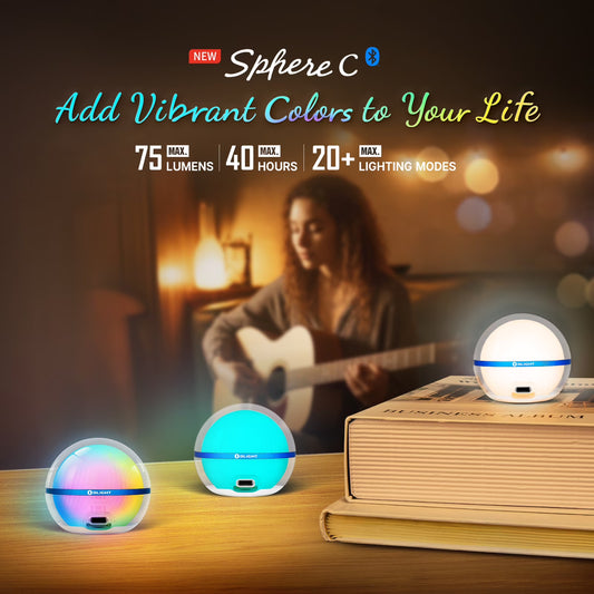 Olight Sphere C Mini Lantern With Ambient Light Plus App Control