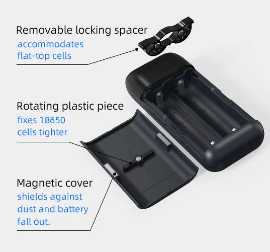 XTAR PB2SL V2 Battery Charger with Power Bank Feature