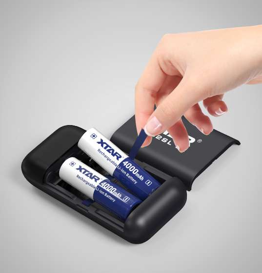 XTAR PB2SL V2 Battery Charger with Power Bank Feature