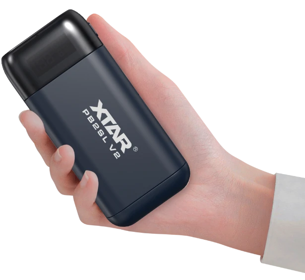XTAR PB2SL V2 Battery Charger with Power Bank Feature