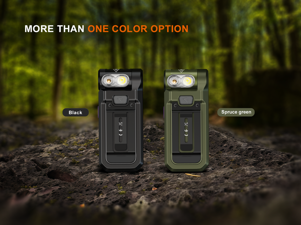 Fenix SW05R-UV Multi-Purpose Clip-On Flashlight with 1500 mW UV Light