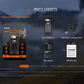 Fenix SW05R-UV Multi-Purpose Clip-On Flashlight with 1500 mW UV Light