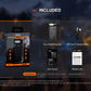 Fenix SW06R Multipurpose Clip Flashlight with Blinker Feature