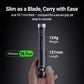 Nextorch TA70 Ultra-Slim EDC Tactical Flashlight [3500 Lumens I 220 Meters]