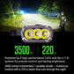 Nextorch TA70 Ultra-Slim EDC Tactical Flashlight [3500 Lumens I 220 Meters]