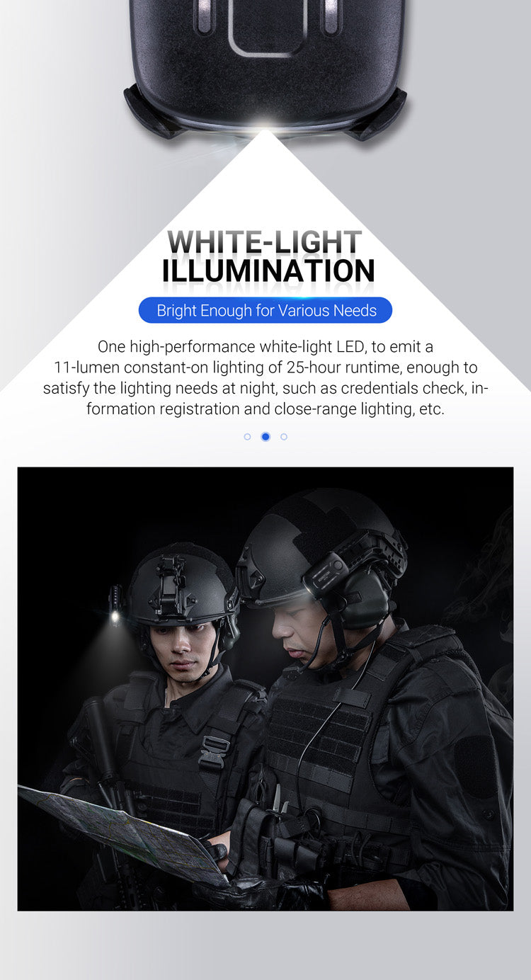 Nextorch UT22 Blue & Red Signal Light with White Light