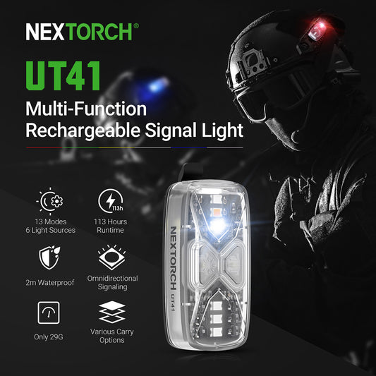 Nextorch UT41 Multi-Color Signal Light (6 Color In 1)